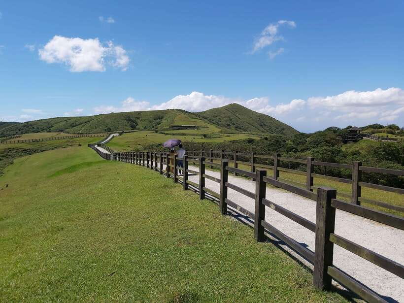 From Taipei: Beitou and Yangmingshan National Park Day Tour - From Taipei streets to Qingtiangang grassland