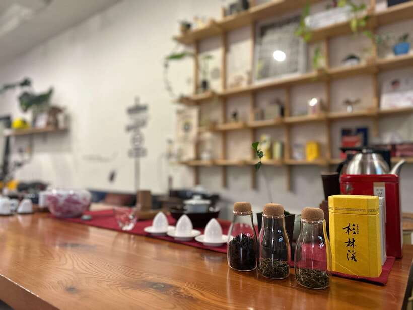 Tainan Culture Trip: Chinese Tea Ceremony_Oolong Tea - Comparing the gaiwan and terracotta teapot