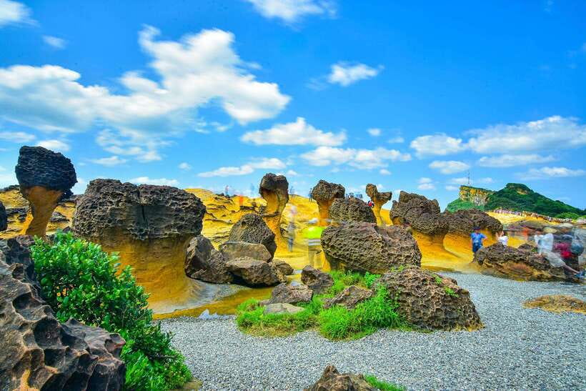Taipei: Northern Taiwan Private Yehliu, Jiufen, & Shifen - Yehliu Geopark and its strange stone shapes