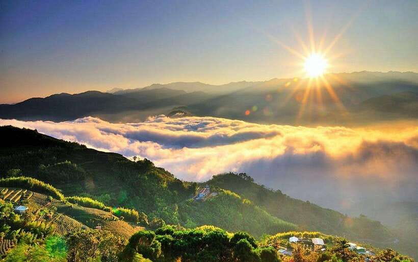 Taiwan: Alishan National Forest Recreation Area E-ticket - Zhushan sunrise and the sea of clouds