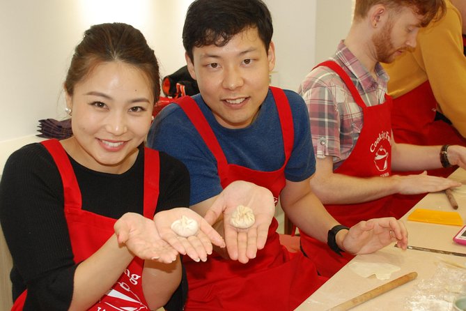 Xiao Long Bao, Chicken vermicelli with mushroom and sesame oil, Tofu strips salad, Bubble milk tea. Taiwan Traditional Delicacies Experience-A (Taipei Cooking Class) - A 10:00 a.m. start at Guangfu South Road