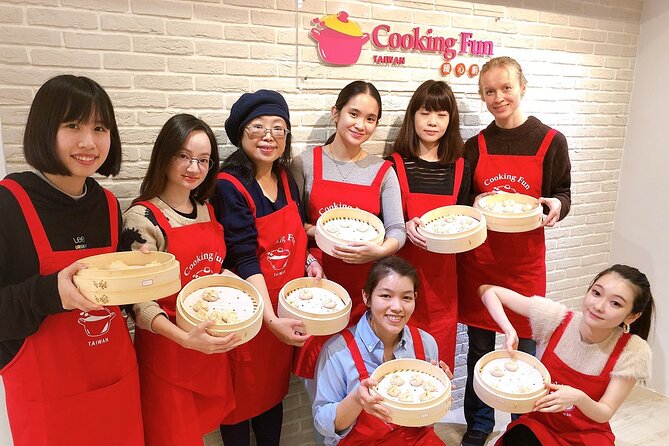 Xiao long bao, Pork thick soup, Bubble milk tea. (Taiwan Cooking Class)-B - The social side of cooking with Vivian’s team